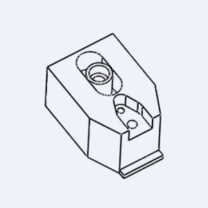 Modular merev satutest leszorító bilinccsel, keskenyített kivitelben Cikkszám E – 4075R.SE